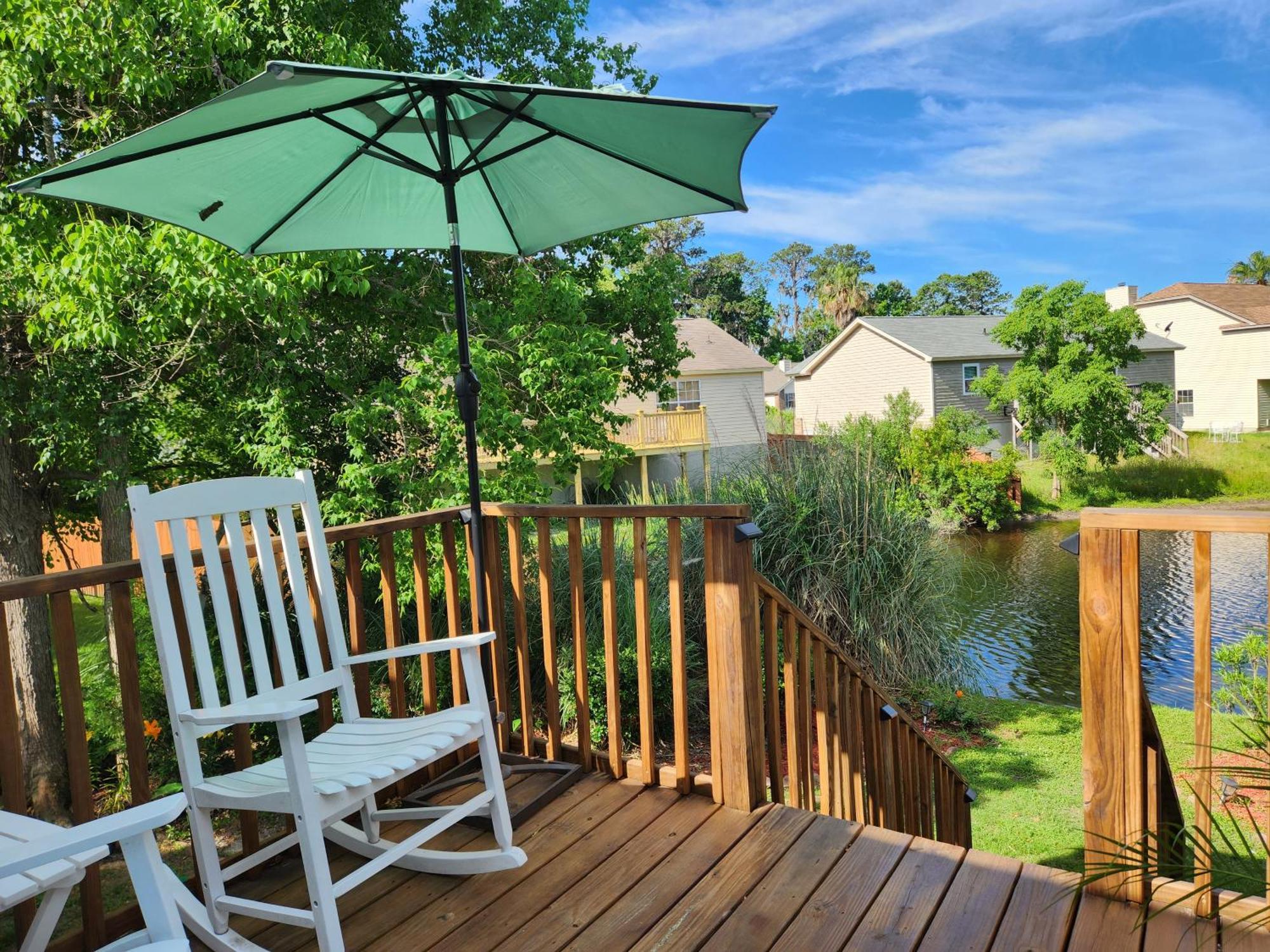 Savannah Lakefront Retreat Near Tybee Beach With King Bed And Free Parking Esterno foto